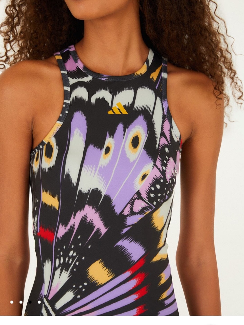 FARM RIO X ADIDAS BUTTERFLY TANK DRESS - Picture 5 of 7